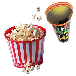 Diy Craft Popcorn Bucket Idea Png Ugb PNG image