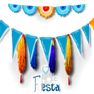 Diy Fiesta Banner Png 64 PNG image