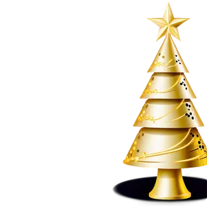Diy Gold Christmas Tree Project PNG Yey PNG