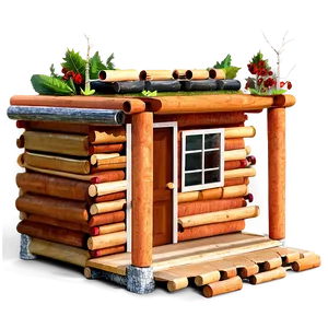Diy Log Cabin Project PNG Wcr88 PNG
