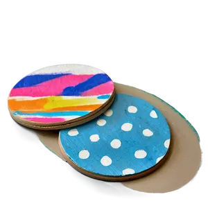 Diy Painted Coaster PNG 06252024
