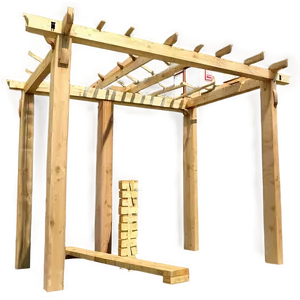 Diy Pergola Plan Png 06132024 PNG image