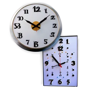 Diy Wall Clock PNG Ntu
