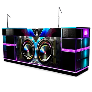 Dj Booth Design PNG Pxg25