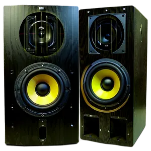 Dj Floor Speakers Png 06292024 PNG image