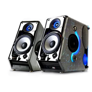 Dj Floor Speakers Png Xni13 PNG image