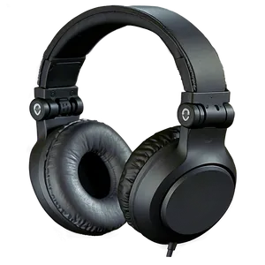 Dj Headphones In Matte Finish PNG 06212024 PNG
