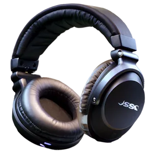 Dj Headphones In Matte Finish PNG Eus PNG