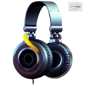 Dj Headphones In Matte Finish PNG Uby71 PNG