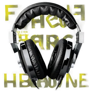 Dj Headphones Professional Png Cor88 PNG image