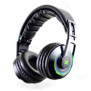 Dj Headphones With Leather Pads PNG 86 PNG
