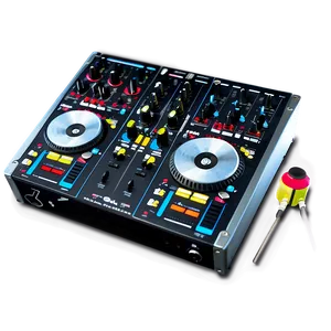 Dj Mixer Equipment Png 06132024 PNG image