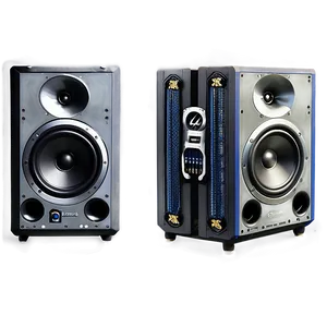 Dj Speakers With Stand Png Jkj79 PNG image