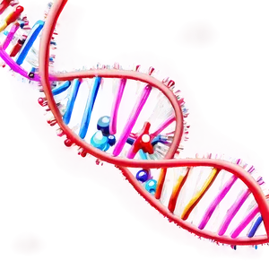 Dna Strand Unraveling PNG 05242024 PNG