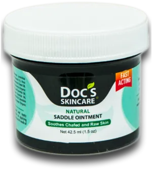 Docs Skincare Natural Saddle Ointment Container PNG image