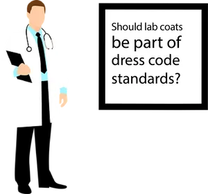 Doctor Dress Code Debate PNG image