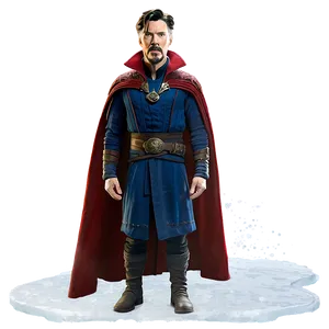 Doctor Strange In The Snow Png 05212024 PNG image