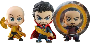 Doctor Strangeand Allies Figurines PNG image