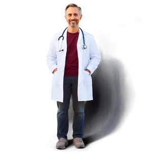 Doctor With Stethoscope PNG Yur