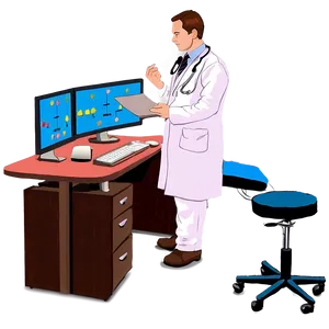 Doctors Office Ergonomics Png 26 PNG image