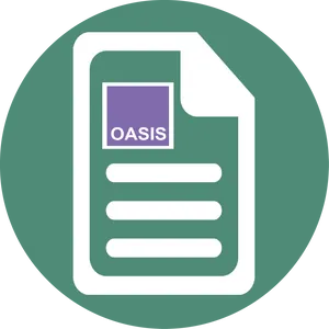 Document Icon O A S I S Logo PNG image