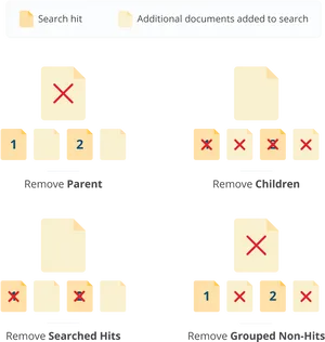 Document Search Filter Options PNG image