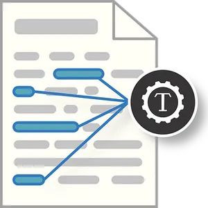 Document Text Extraction Icon