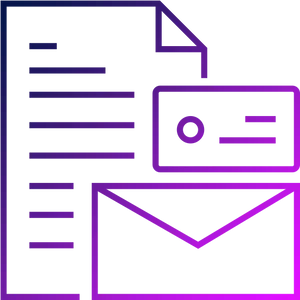 Documentand Mail Icons PNG image