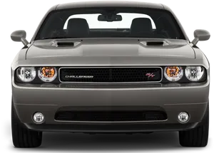 Dodge Challenger R T Front View PNG image
