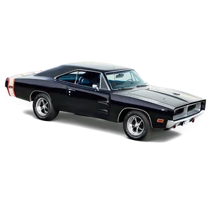 Dodge Charger Classic Car PNG Swy