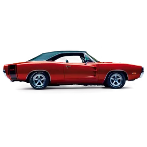 Dodge Charger Convertible Model PNG 16