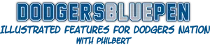 Dodgers Blue Pen_ Logo PNG image
