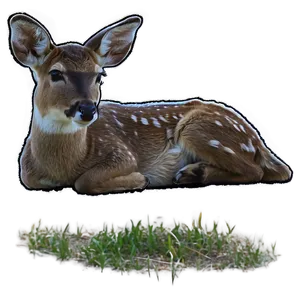 Doe In Peaceful Nature PNG Pbe PNG