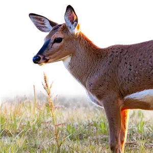 Doe Watching Sunset PNG 67 PNG