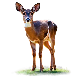 Doe With Elegant Stance PNG 98 PNG