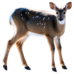 Doe With Reflective Eyes PNG Fpt21 PNG