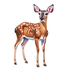 Doe With Spotted Coat PNG 06292024