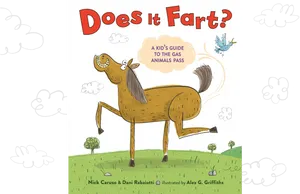 Does It Fart Kids Guide Book Cover PNG image