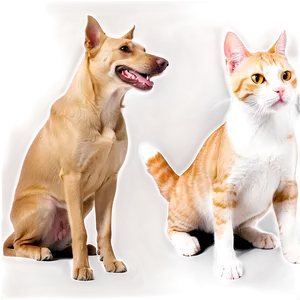 Dog And Cat PNG Yvd