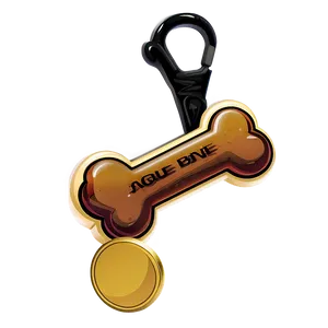 Dog Bone Badge PNG 05252024 PNG