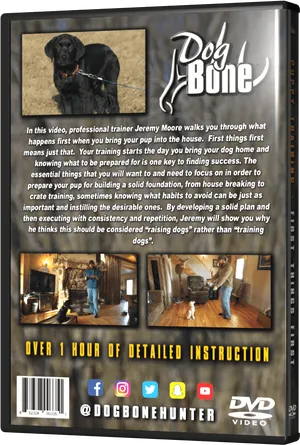 Dog Bone D V D Cover PNG image