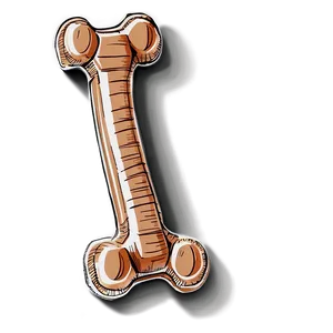 Dog Bone Drawing PNG 90 PNG