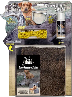 Dog Bone Game Recovery System Training Kit PNG