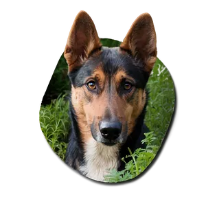 Dog Face In Wild Nature PNG 06212024 PNG