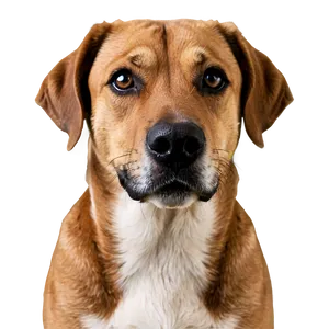 Dog Face Portrait Photo PNG 06212024