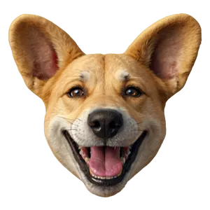 Dog Head Emoji PNG 54