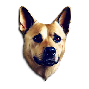 Dog Head For Logo PNG 74