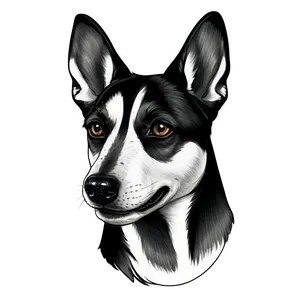 Dog Head Sketch Png 9 PNG image