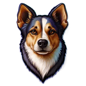 Dog Head Tattoo Design PNG Ebh13 PNG