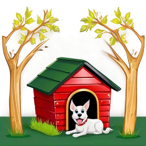 Dog House Clipart PNG 16